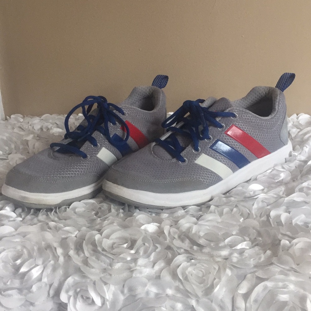 Red white‎ & Blue mens adidas sneakers!